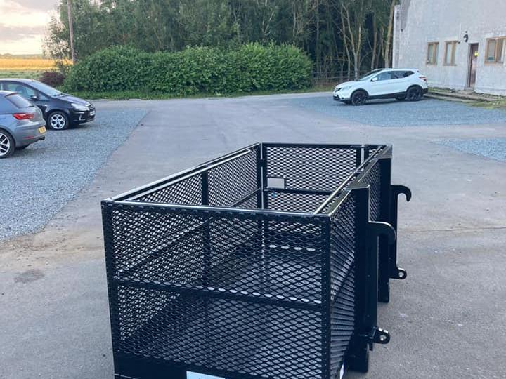 8' x 4' Access Platform with mesh